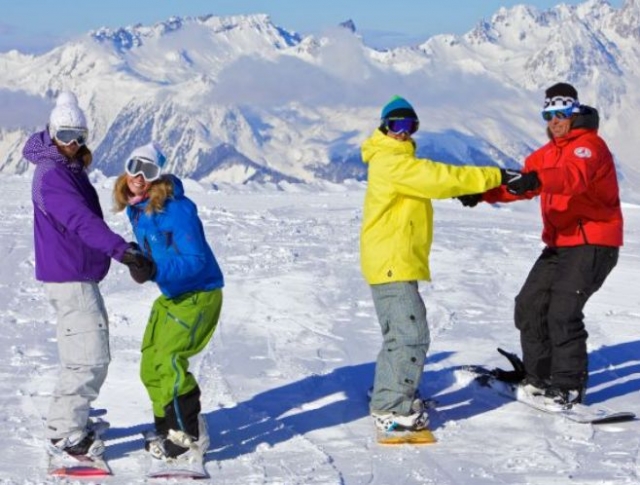 Cours de snowboard